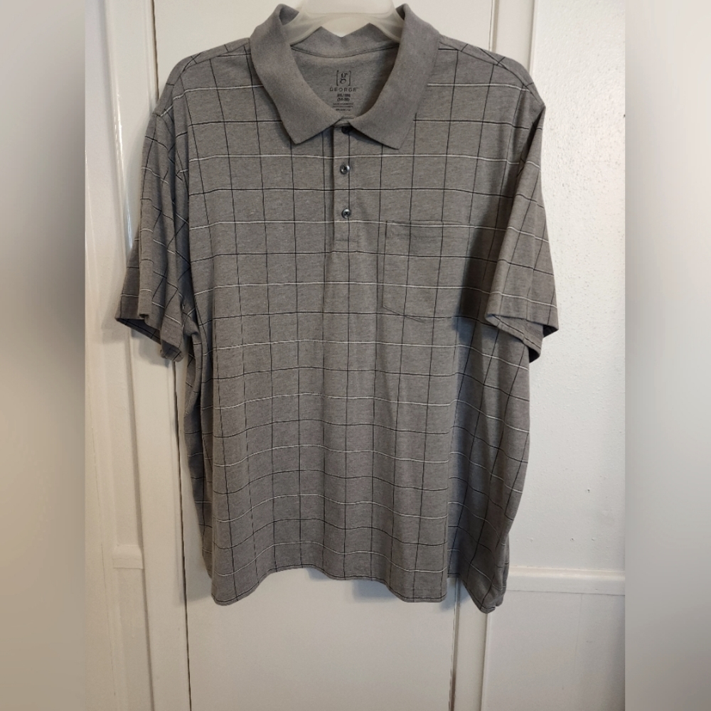 3XL Mens Polo Short Sleeve Shirt